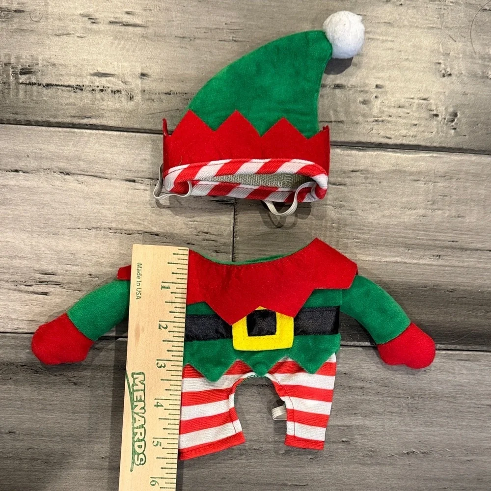 NWOT Elf Costume Dogs XS  - Green and Red
